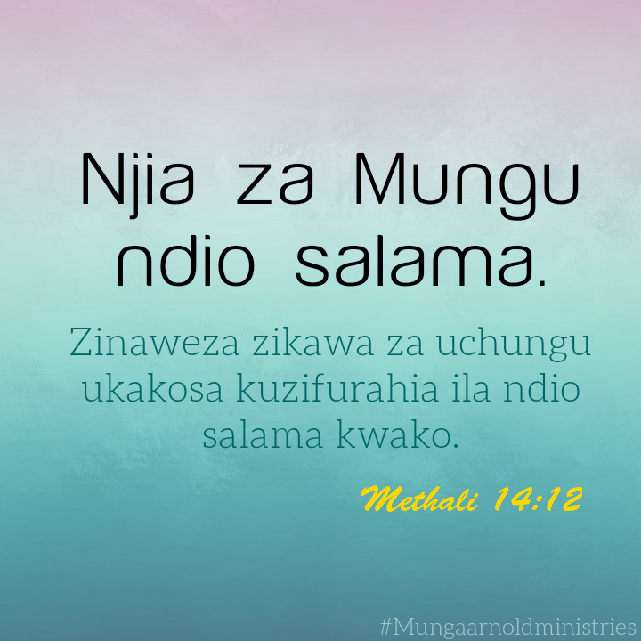 MungaArnold's tweet photo. Kubali kuongozwa na Mungu https://t.co/HP4MR4wDJa