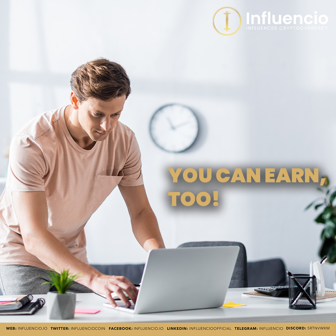 InfluencioCoin's tweet photo. Different social media platforms today earn from the interactions.

However, the Brands and Creators are the only ones who earn revenue. 
Influencio breaks this kind of system. Influencio aims to decentralise this and put the power back into the hands of the community. https://t.co/4ZPch5L3jf