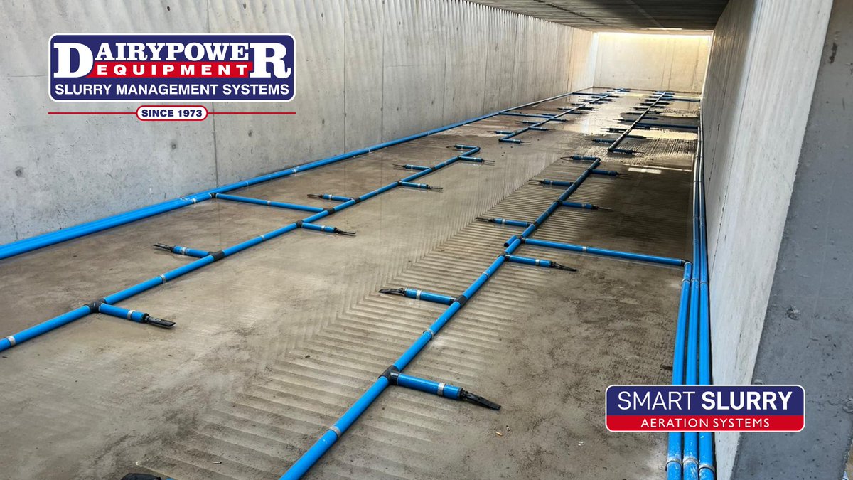DairyPowerEquip's tweet photo. Our team were busy fitting this Smart Slurry Aeration System last week on a Co.Waterford dairy farm 🐄

#Dairypower #Aeration #AeratedSlurry #SaferSlurry #SmartFarming #EfficientFarming #SaferFarming #NextGeneration #Cattle #SlurryTechnology #manureaeration https://t.co/ZLuNlTSBA0