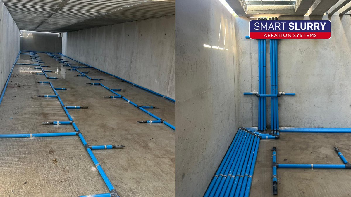 DairyPowerEquip's tweet photo. Our team were busy fitting this Smart Slurry Aeration System last week on a Co.Waterford dairy farm 🐄

#Dairypower #Aeration #AeratedSlurry #SaferSlurry #SmartFarming #EfficientFarming #SaferFarming #NextGeneration #Cattle #SlurryTechnology #manureaeration https://t.co/ZLuNlTSBA0