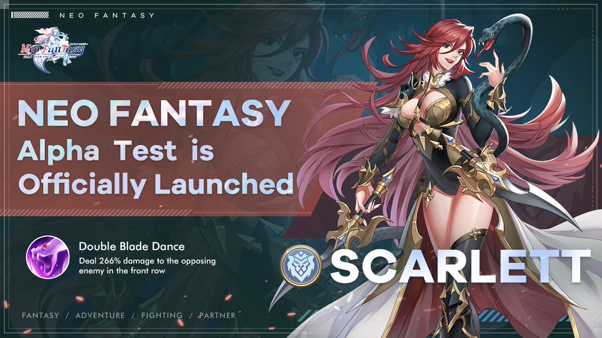 NeoFantasy_Game's tweet photo. 🚀#NEOFANTASY Alpha Test Officially Launch✨

⚔️All brave warriors can experience the diversified new gameplays and leave valuable feedback.
🎁Gift Pack, $FTS, and EGG rewards‼️

💥Participate here: https://t.co/T4JFenZm8W

➡️Details: https://t.co/wCJgBfhGLP

#P2E #GameFi #NFT https://t.co/a9LccUMdl4