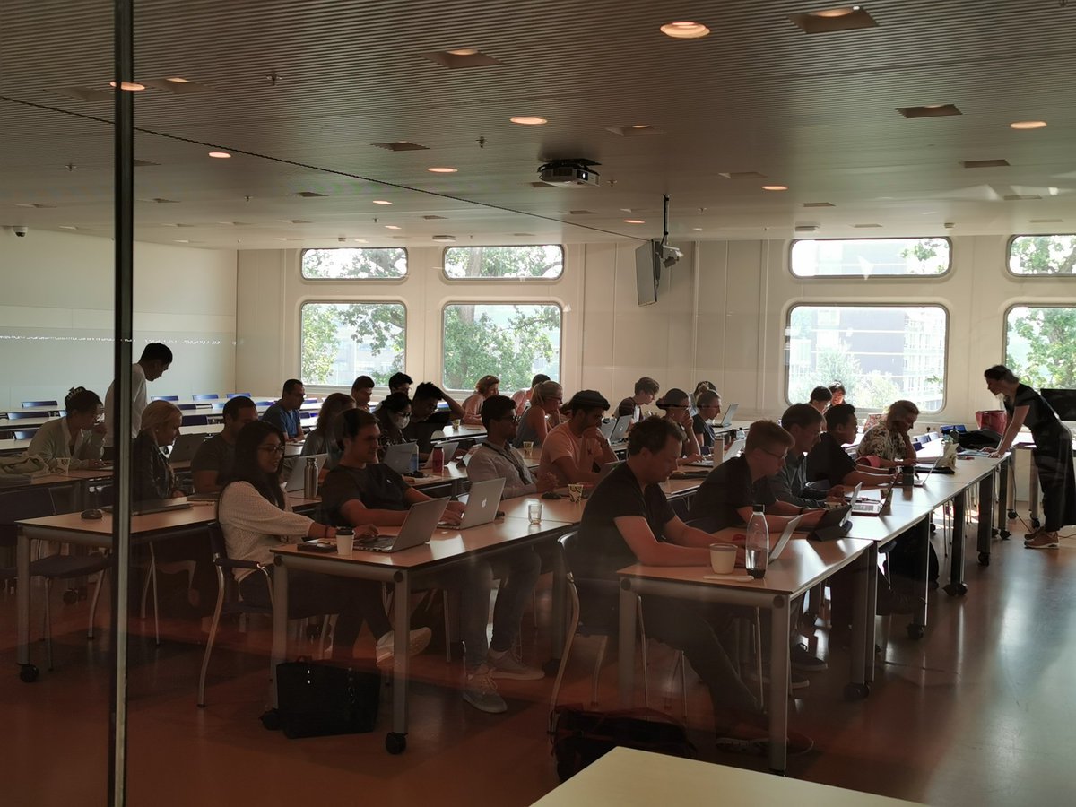eggersnsf's tweet photo. Full house in the Topics on #MetaAnalysis course that @Geointheworld and I are teaching as part of the great #ErasmusSummerProgramme in wonderful Rotterdam. https://t.co/1ENxdWIjEA