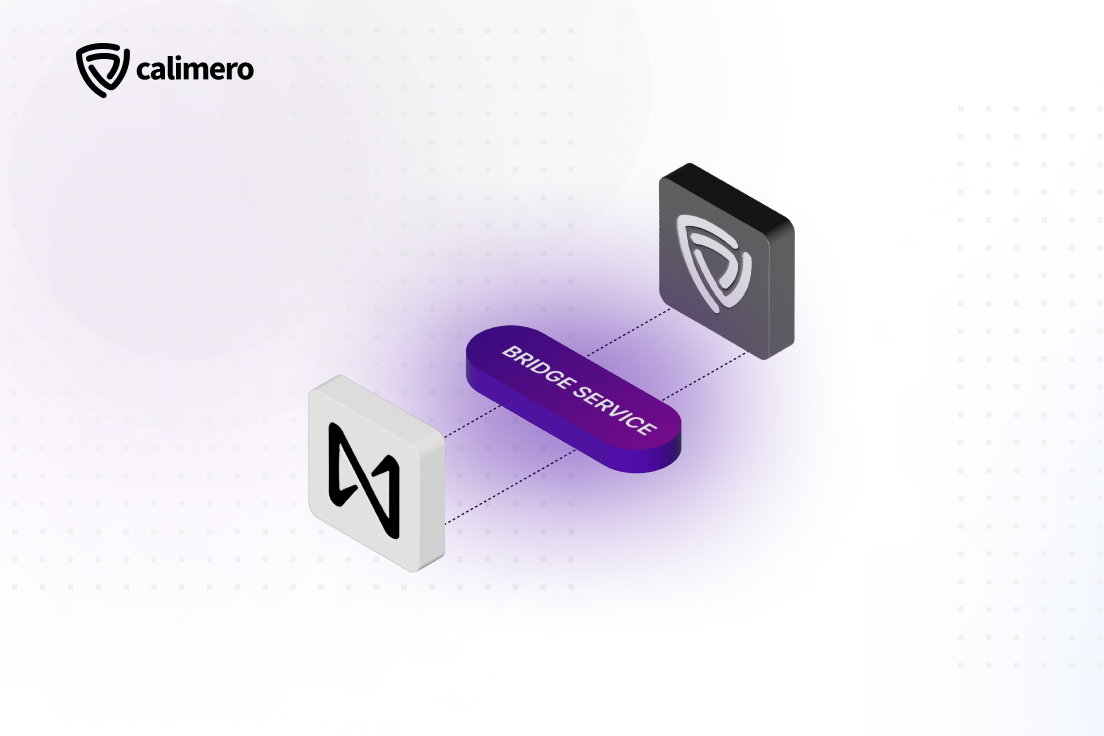CalimeroNetwork's tweet photo. A bridge between the public #NEAR network and a private Calimero Network allows for interoperability and cross-chain communication.

Two private Calimero networks can communicate with each other by implementing a bridge between two private networks or via the public NEAR network. https://t.co/pYHJ6TNU8V