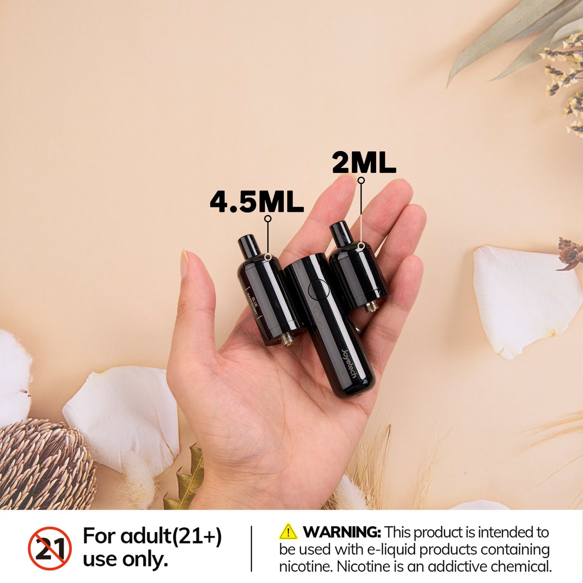 JoyetechClub's tweet photo. Choose your favorite flavor and e-liquid capacity  as you like.😉😉
· 
WARNING: This device contains nicotine, nicotine is an addictive chemical.For adult(21+) use only. EGO 510 Disposable is not for USA market.
·
#joyetech #ego510disposable #changeablepod #510thread https://t.co/8jztnneW7v
