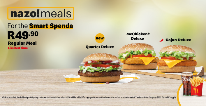 jacarandafm's tweet photo. If you’re a Smart Spenda like
Shadrack, we want you to share your smart spending tips for a chance to win your share of R5 000 cash! Thanks to @McDonalds_SA Nazo. For the Smart Spendas. Ts and Cs apply. Details at https://t.co/Vasn1DdyZD. #SmartSpenda https://t.co/MSiCYokSOR