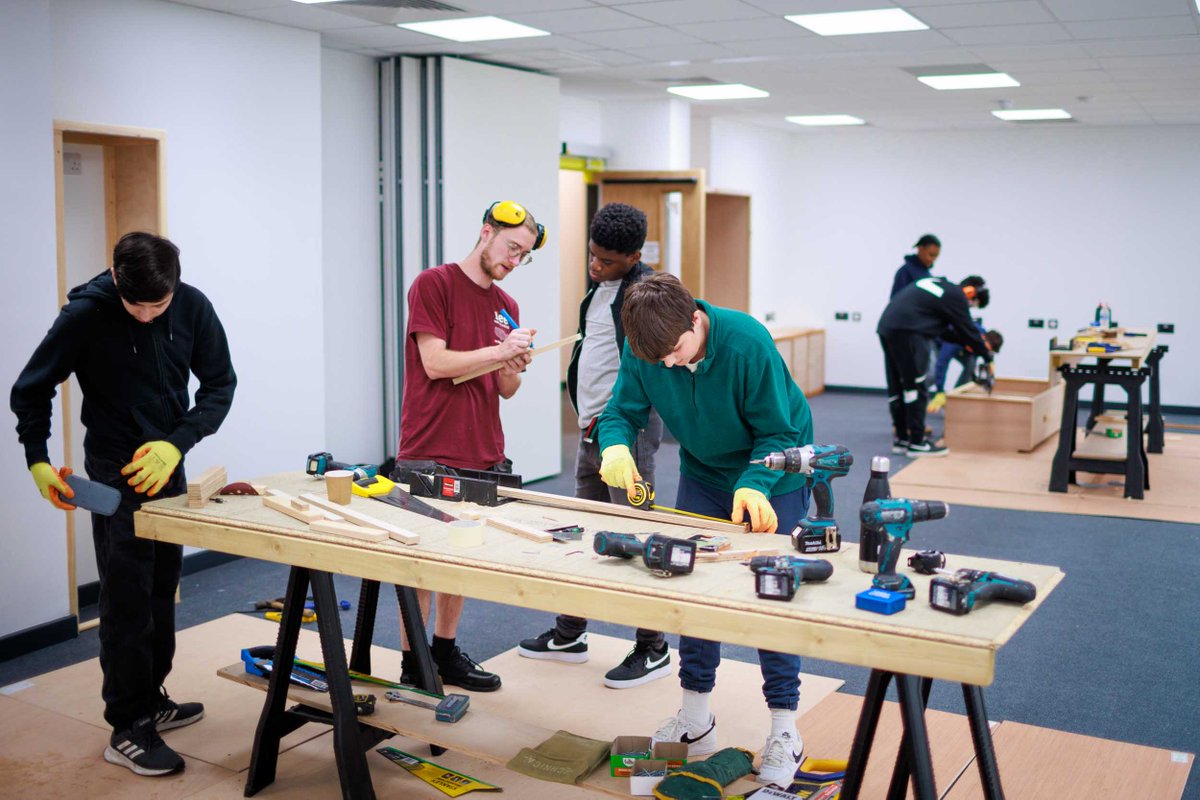 GAPGroupHire's tweet photo. Supporting youths throughout the UK! 😀 

GAP is delighted to continue our work with @VIYproject. 

We recently supplied Action on Disability in London with the tools to create new furniture and storage for the charity's office space! Great work team! 👏
#trustinGAP https://t.co/Tddsgb8hlD