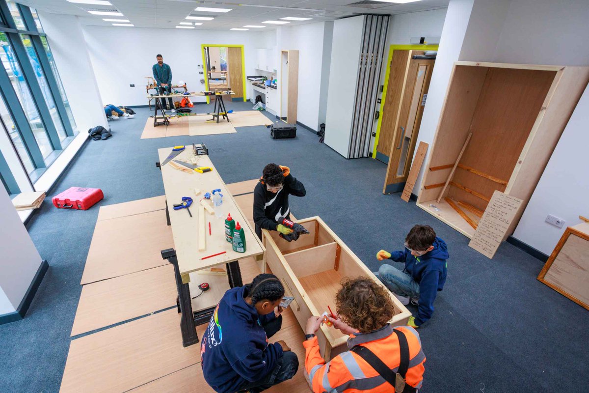 GAPGroupHire's tweet photo. Supporting youths throughout the UK! 😀 

GAP is delighted to continue our work with @VIYproject. 

We recently supplied Action on Disability in London with the tools to create new furniture and storage for the charity's office space! Great work team! 👏
#trustinGAP https://t.co/Tddsgb8hlD