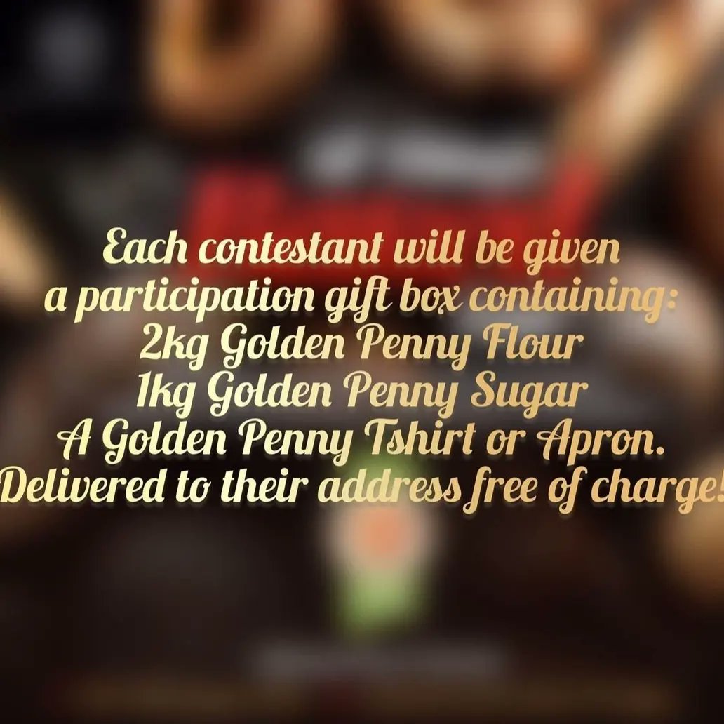 GPennyFlour's tweet photo. Don't be left out. You can win up to N1,000,000 worth of cash prizes at the All Things Baked Fair. 
Swipe to see details of how to participate. 
Visit @foodcriticlive for more information.

#foodcriticlive #GoldenPennyFlour https://t.co/lFqEiUgBvE