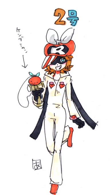 その可能性があるイラストはありました(笑)  