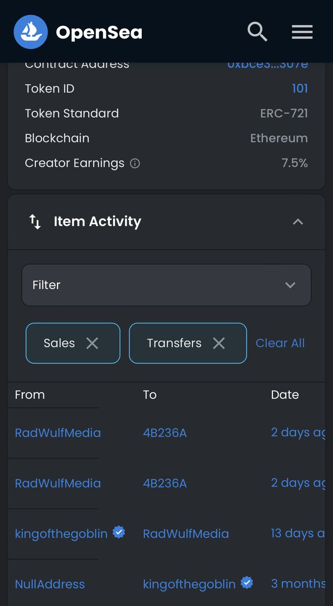 This is the exact issue I brought up about a week ago, and feared by a few other holders in regards to the 1k goblins that are being given to <a href="/truth/">Truth Arts</a> ecosystem holders. These free <a href="/goblintown/">goblintown</a> are being used to aggressively undercut the floors of Goblins and @McGoblinBurger. 1 of 2