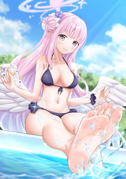 水着ミカが実装される夢を見た
#ブルアカ 