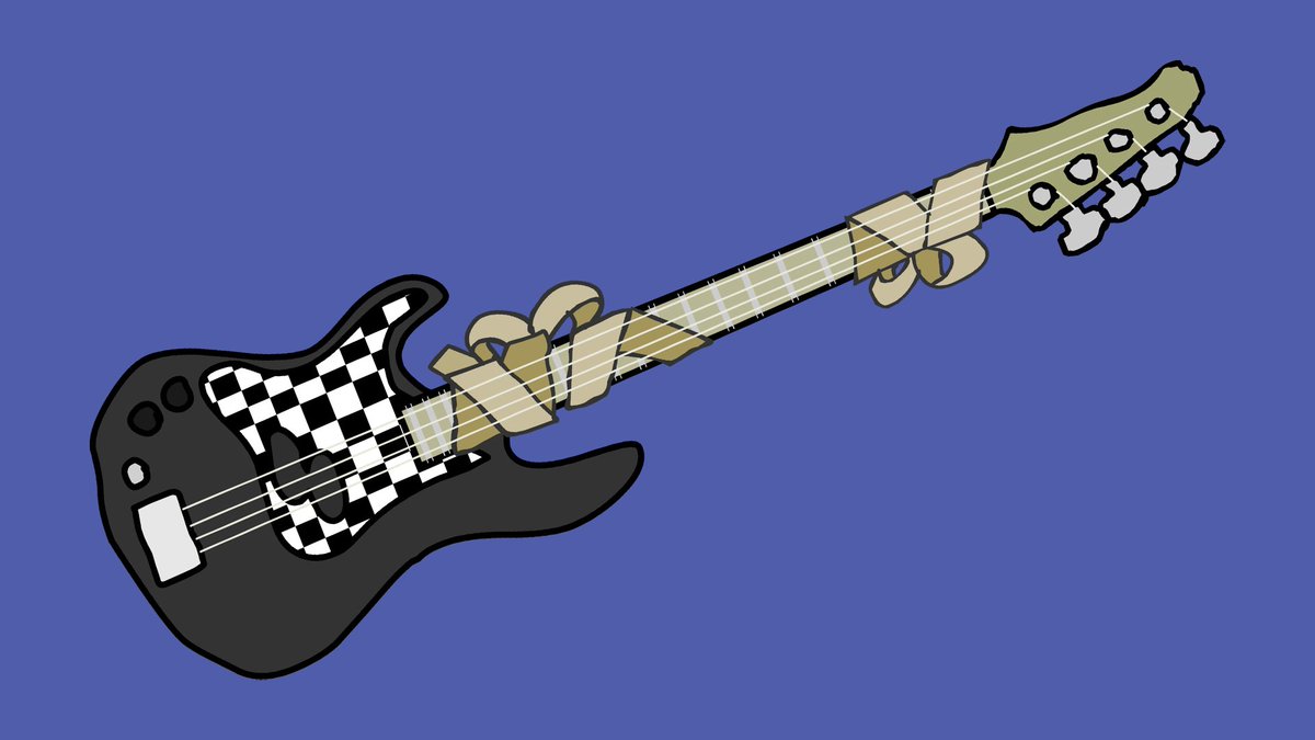 Eddsworld's tweet photo. She's a ten but she's a guitar https://t.co/QGZzIjwWAl