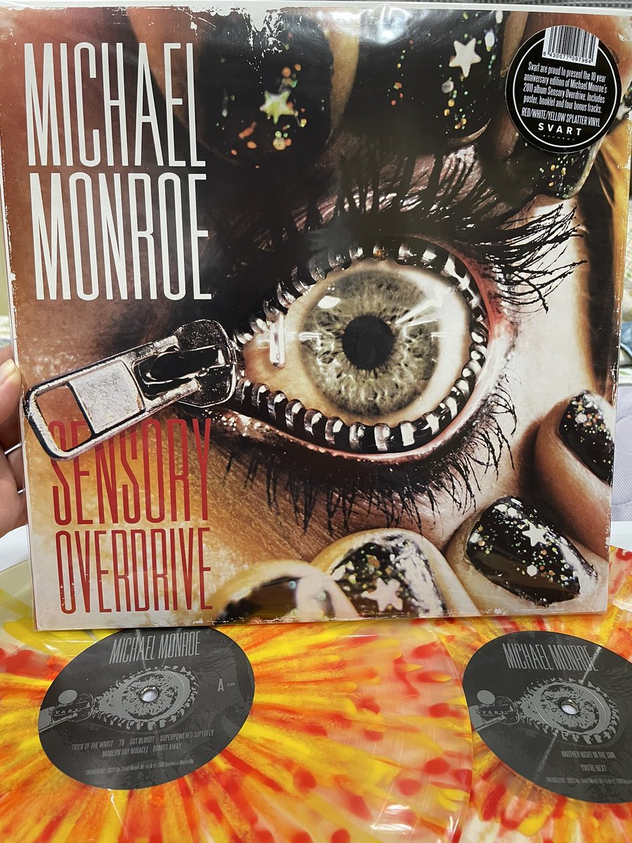 MICHAEL MONROE / SENSORY OVERDRIVE。 11年作品、22年フィンランド盤2