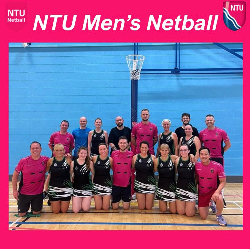 ntunetball's tweet photo. Only 2 weeks to go until the @englandmmna Nationals💪🏻💗

Our NTU Men’s team took on our local police netball club, Nottingham Sirens☺️ Thank you for a brilliant run out! 

#NTUNetball #NettyLove #Netball #NetballFamily #ProudToBeNTU #PinkArmy #ProudToBePink #NTU #ntusport https://t.co/2o49aNuoPX