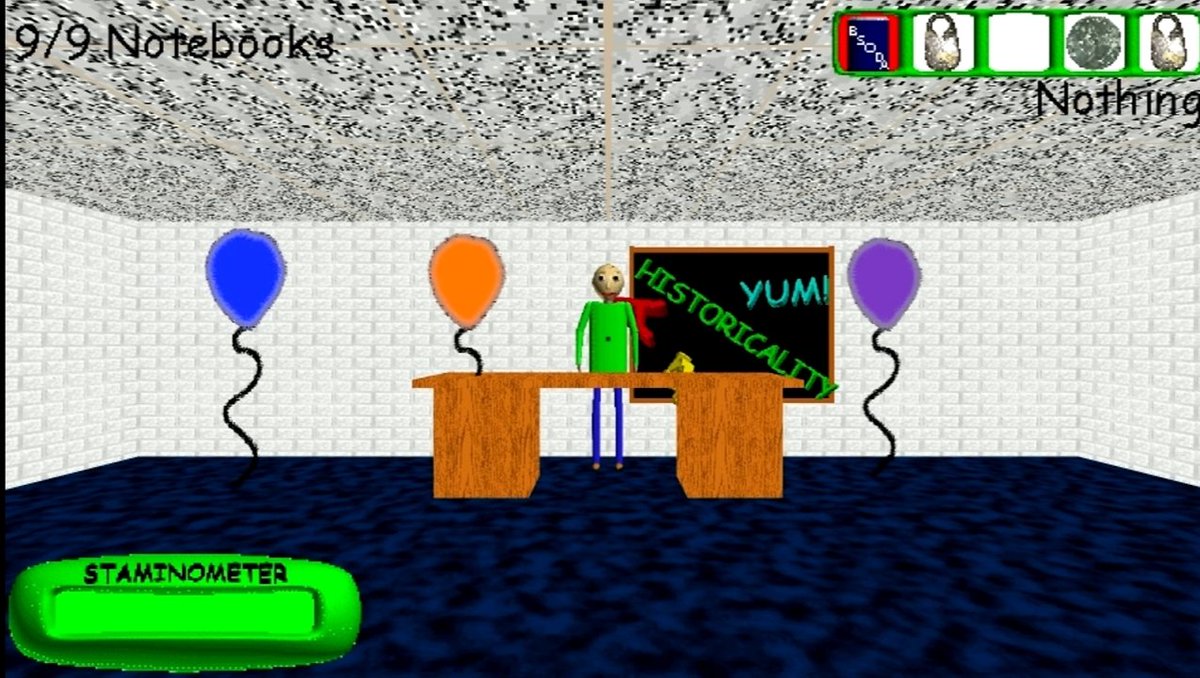 Semi Frequent Baldi's Basics Facts! tweet media