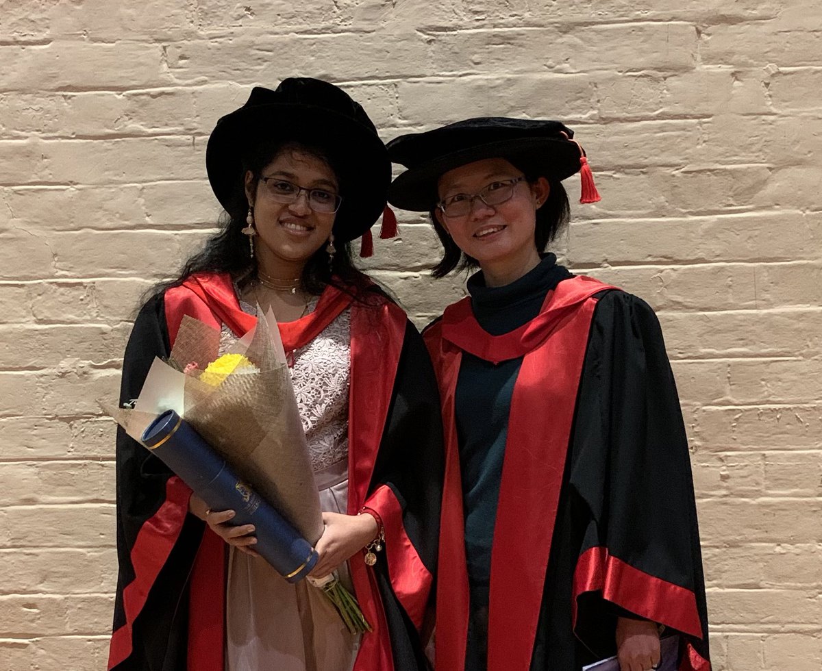 Shiaohuey_Chow's tweet photo. Congratulations and well done to all @UniMelb graduates including our Geotech PhD graduates @DrSan4e and @RaeesiRamin supervised by @DisfaniM @GANarsilio. A memorable moment captured with our @engunimelb Dean @MarkCassidyUoM at the historic venue too! https://t.co/qIU1zxgdwk