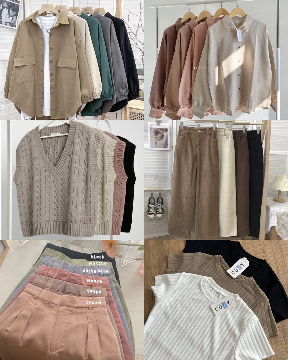 ShopeeCekout's tweet photo. Basic outfit you must have!

- a thread - https://t.co/Ds8KLRmx8s
