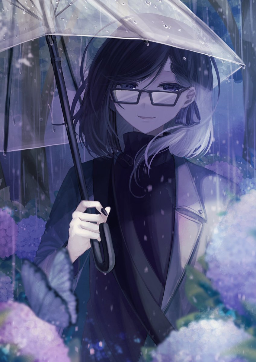 「雨 」|Mのイラスト