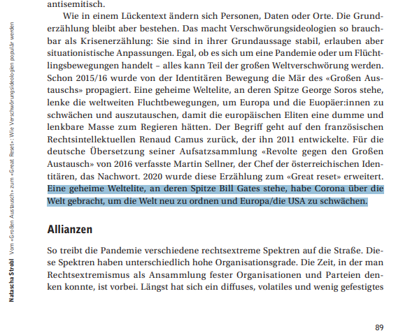 1/ Hey @apoBank seht euch mal den #achgut Artikel an. Hier werden Mitglieder des wissenschaftlichen Beirats der #apoAsset mit der rechtsextremen 'Bill Gates'-Verschwörungstheorie zu Corona offen in Verbindung gebracht. Die alte #Ioannidis-'Studie' wird auch verwendet um zu Lügen