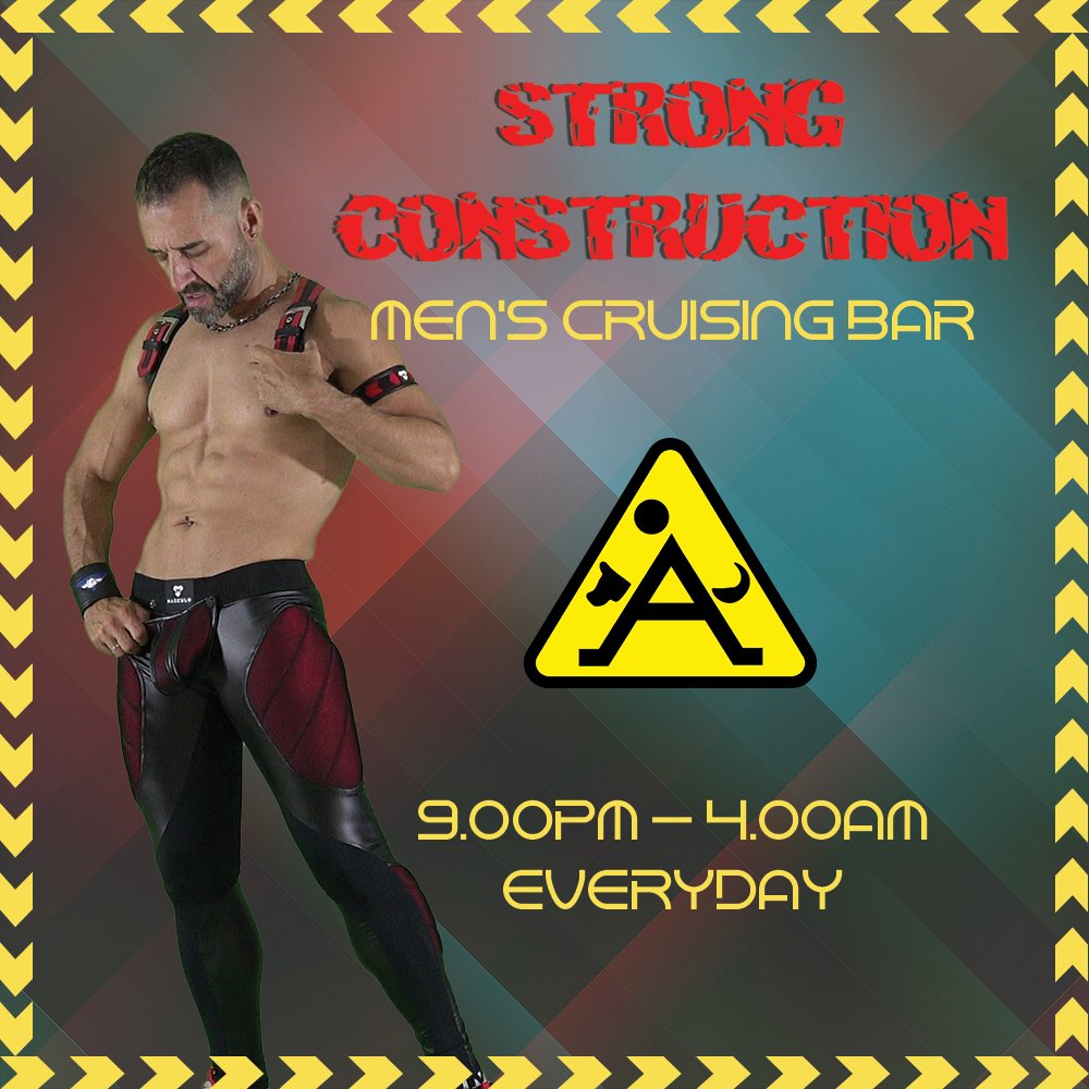 Everyday 9.00pm-4.00am for more meet and sex
#strongconstruction #maspalomas