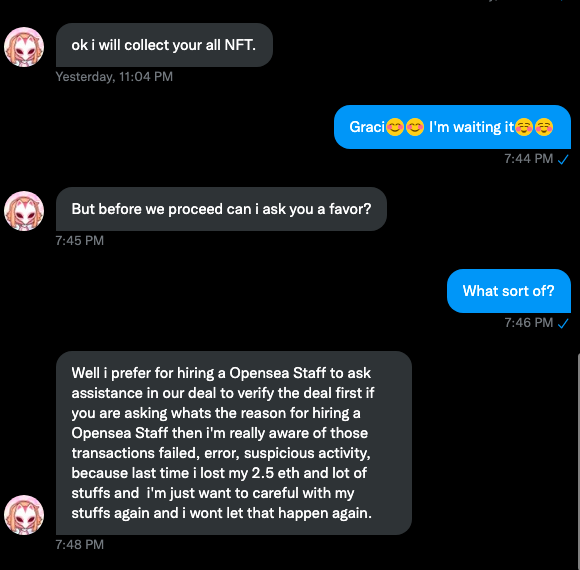 #NFTCommunity #NFTFamily 
#Attention #nft #scammer 
Be #Carefully 
dont lose your #art and #money

<a href="/natahalaaa/">natahala</a> - #fraud