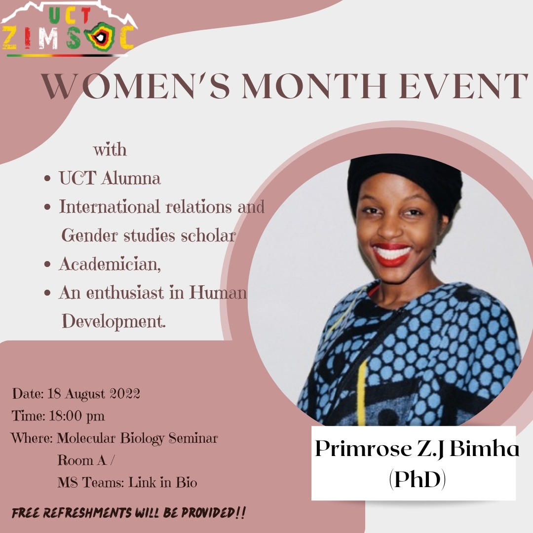 Join us as we celebrate women's month and have discussion on how we can continue empowering women in various sectors. Find the Online meeting link below : teams.microsoft.com/dl/launcher/la…