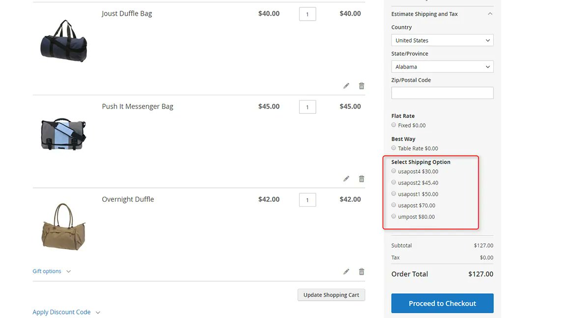 Optimize your shipping experience.
Mageside’s #magentoextension Shipping Matrix Rates provides easy, fast, and perfectly calculated shipping options for every order on #Magento. 

buff.ly/3c2oeIS