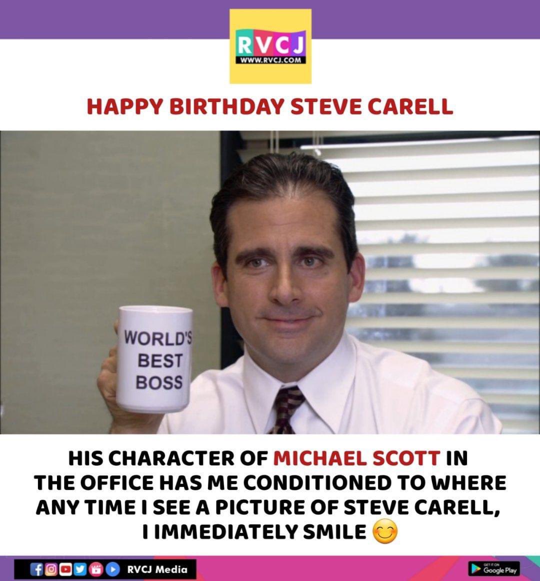 Happy Birthday Steve Carell      