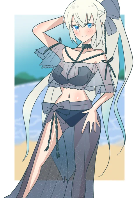 #FGO水着モルガン陛下 