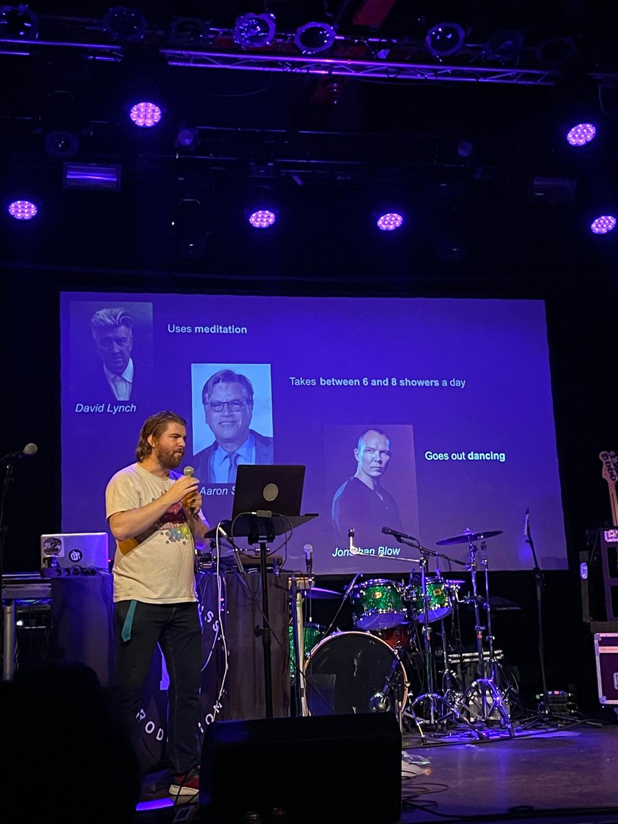 KristianHede's tweet photo. Last Friday at #SpilBar50, I gave around 100 people a choice.
I was asked if I would like to give a talk for the Danish Game Industry and I of cause said yes. I incorporated one key element from video games in my talk. Choice. As in, the audience got to choose the topic (2 opt.) https://t.co/SNX9C57ry5