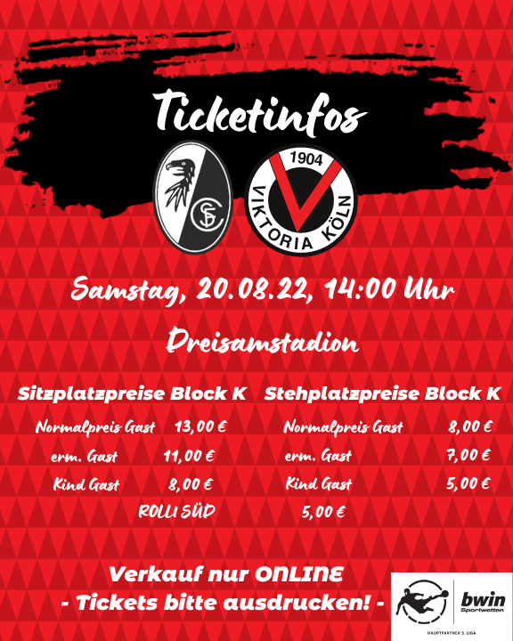 viktoria1904's tweet image. Samstag, 14:00 Uhr! Ab nach Freiburg! 😍💯 Ihr habt Bock mitzufahren? Dann haben wir hier die Ticketinformationen für Euch! 
Der Verkauf findet ausschließlich online statt. 🙌 t1p.de/a3lw8
_____
#SCFVIK #3Liga #Vussball