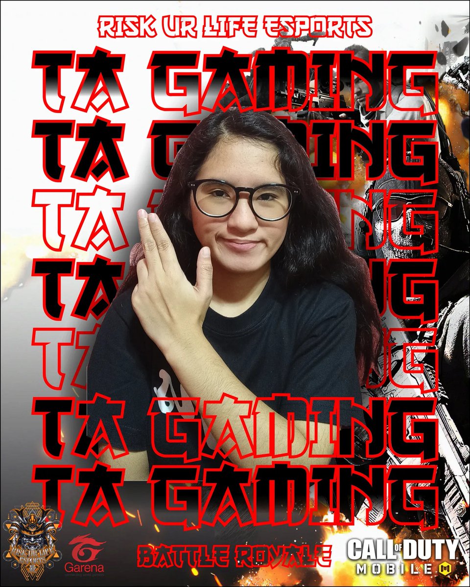 itstagaming's tweet photo. Welcome to Patricia "TA" Salvador
#tagaming #tagamingcodm #RISKURLIFEESPORTS #Callofdutymobile #BattleRoyale #codmbr https://t.co/xGHQtTKxQd