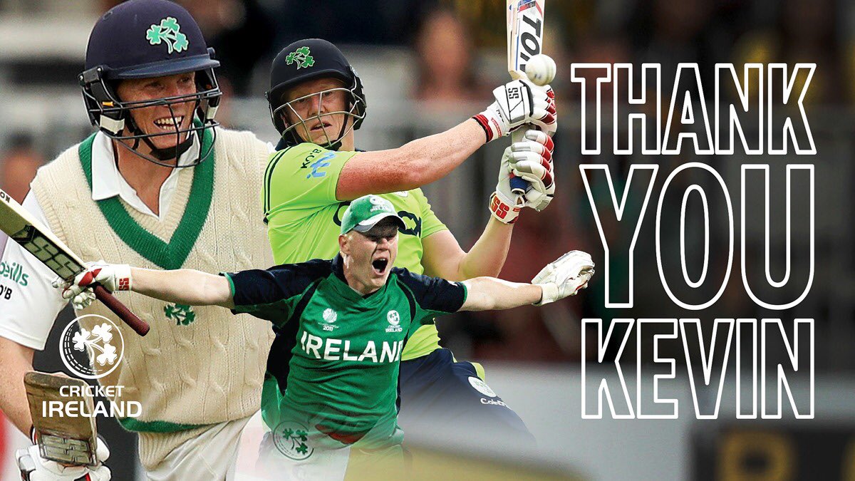 Cricket Ireland (@cricketireland) on Twitter photo 👉 A LEGEND BOWS OUT
3️⃣ Tests
1️⃣5️⃣3️⃣ ODIs
1️⃣1️⃣0️⃣ T20Is
3️⃣8️⃣9️⃣ total caps
9️⃣0️⃣4️⃣8️⃣ runs
2️⃣7️⃣6️⃣ wickets
1️⃣8️⃣1️⃣ catches
Irish sport’s most-capped international team sportsperson.
Take a bow, <a href="/KevinOBrien113/">Kevin O'Brien</a>
A true Irish cricket legend.
#ThankYouKOB ☘️🏏 👉 A LEGEND BOWS OUT
3️⃣ Tests
1️⃣5️⃣3️⃣ ODIs
1️⃣1️⃣0️⃣ T20Is
3️⃣8️⃣9️⃣ total caps
9️⃣0️⃣4️⃣8️⃣ runs
2️⃣7️⃣6️⃣ wickets
1️⃣8️⃣1️⃣ catches
Irish sport’s most-capped international team sportsperson.
Take a bow, <a href="/KevinOBrien113/">Kevin O'Brien</a>
A true Irish cricket legend.
#ThankYouKOB ☘️🏏