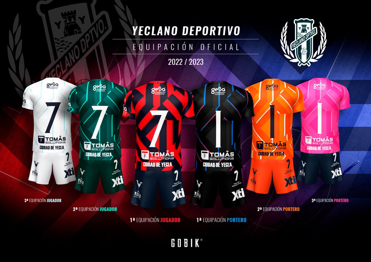 Yeclano_dptvo's tweet image. 👕《𝗡𝘂𝗲𝘀𝘁𝗿𝗮 𝗽𝗶𝗲𝗹 𝗲𝗻 𝗹𝗮 𝟮𝟮/𝟮𝟯》🔛

👏💯 Siempre agradecidos a todos nuestros patrocinadores por seguir apoyándonos 🤝🔝

#Gobik
#Victyres
#QualitySofás
#TomasSolutions
#GraciasAfición 🙌
#ManerasDeVivir 🔵🔴