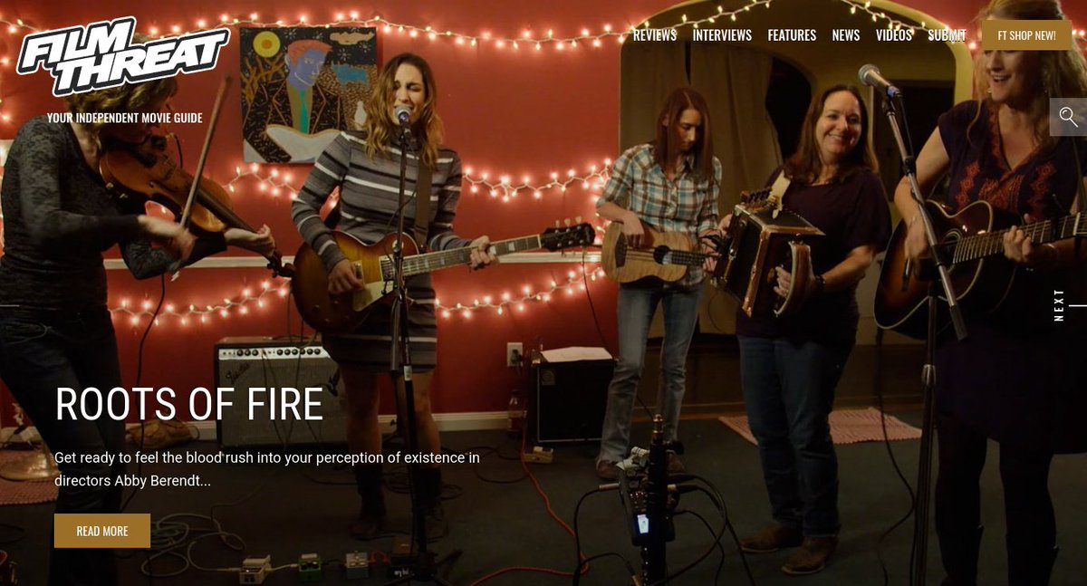 FilmThreat's tweet photo. “…strives to keep the locals’ French traditions alive. The singing is in French with rambunctious doses of accordion and fiddle.” Michael Talbot-Haynes sings along as Roots Of Fire plays.
https://t.co/hKge0I90Fs #SupportIndieFilm #RootsOfFire #Documentary https://t.co/5t0CUSEsBZ