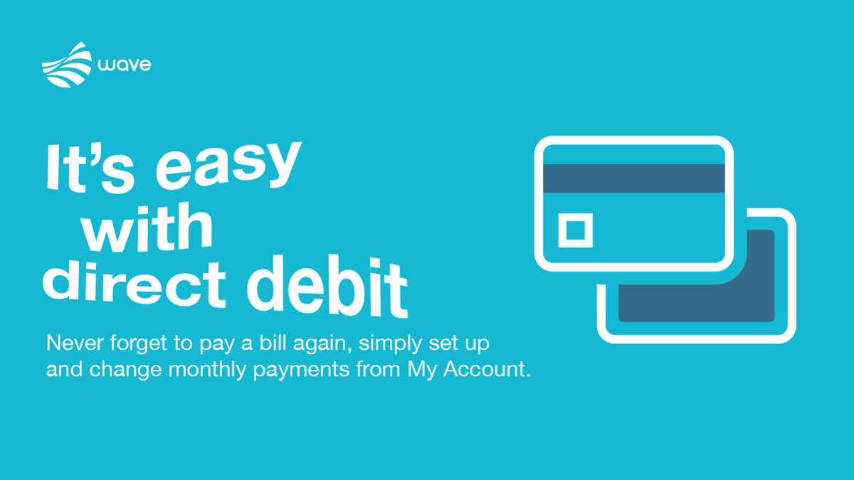 WaveUtilitiesUK's tweet photo. Tick one thing off your to-do list and stay on top of your bills with agreed monthly payments that suit you. Sign up for direct debit via My Account today: https://t.co/xeA2nUHZz1 https://t.co/z2v7oNF1OT