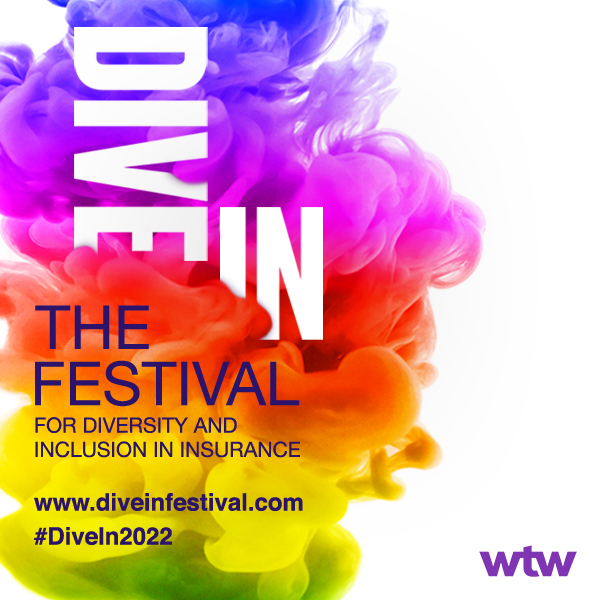 WTWcorporate's tweet photo. How do we build environments that allow colleagues to bring their whole selves to work?
#DiveIn2022 festival looks at how we create vibrant and supportive cultures.
This year we're celebrating #BraverCultures. Go to https://t.co/wdmJanZOSP to get involved #WTWLife #DiveInFest https://t.co/3oRkNZDyhu