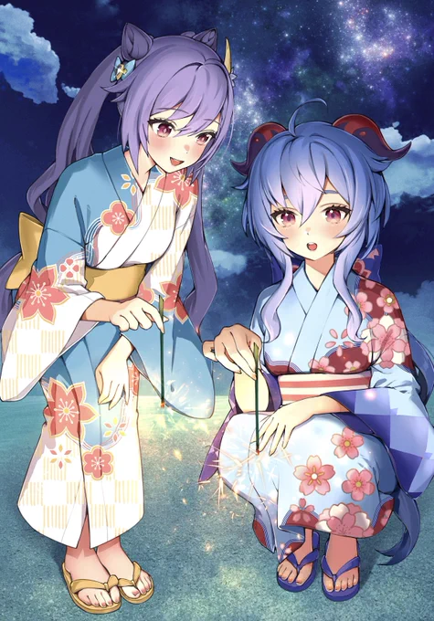 線香花火   #原神 #GenshinImpact 