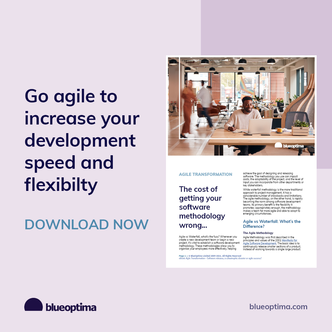 Have you implemented an Agile transformation? Our latest eBook discusses Agile vs Waterfall and gives real examples of how our customers have benefited from embracing the Agile methodology. Download now!

eu1.hubs.ly/H01wwGS0