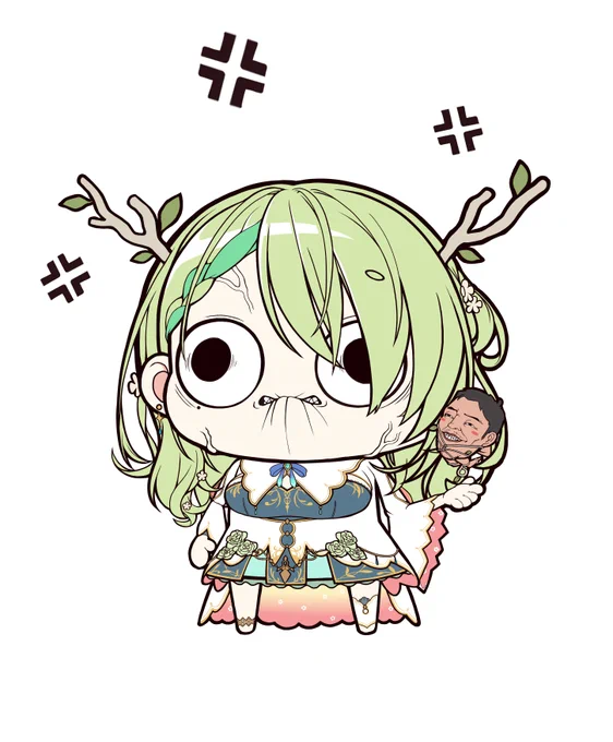 ブチ切れホロライブNo.43 セレスちゃん#FineFaunart 