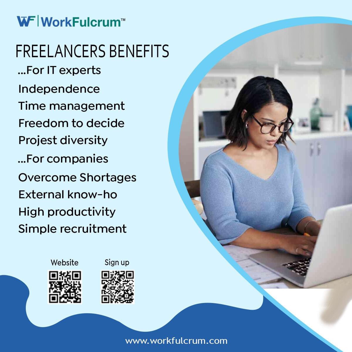workfulcrum's tweet photo. Benefits of Hiring Freelancers.
Register now: https://t.co/6T5yR9daR3
#freelancer #freelancing #topfreelancers #hiring #sales #marketing #parttimejobs #extraearning #work #company #business #workfulcrum https://t.co/8qasAopLlO