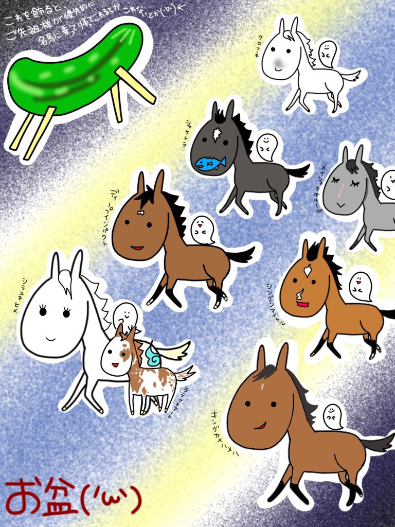 umarun382's tweet photo. 過去絵ι(˙◁˙ )/

今日はお盆の送り火の日。
御先祖様たち
無事に帰ってねー( ˘ω˘ ) https://t.co/64nG5v1yGC