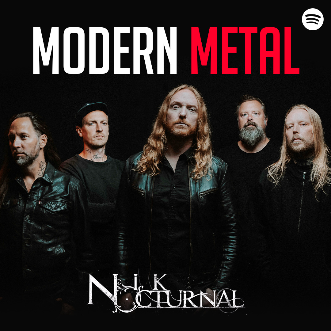 Big shout-out to Nik Nocturnal for having us on the cover of his Modern Metal playlist! Head over to the playlist on Spotify and listen to 'The Most Alone' alongside some other great picks: nblast.de/SpotifyNikNoct…