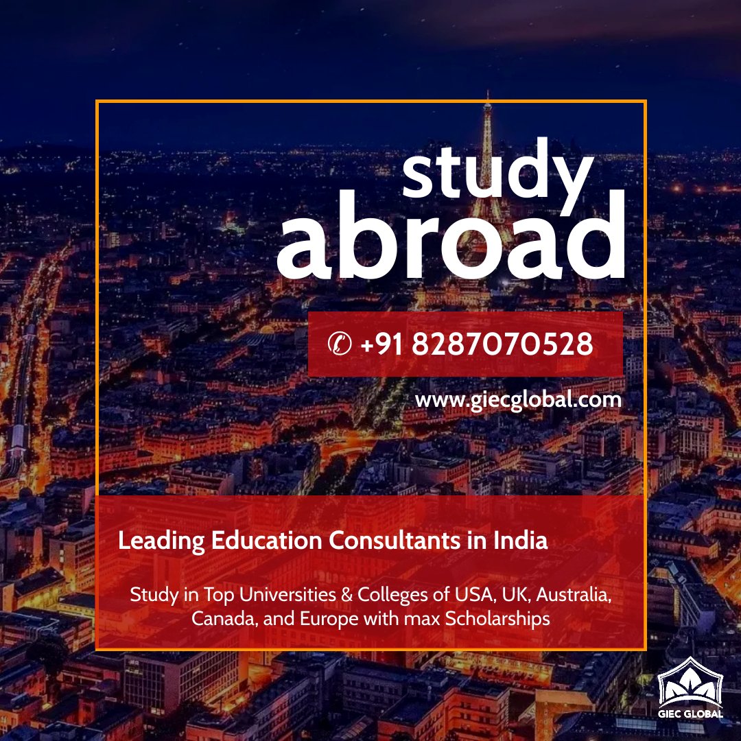 📖📖Planning to study in Top universities of Canada, USA, UK, Australia, and Europe 📖📖

We are the Best Study Abroad Consultants in Delhi NCR, India 

Website: giecglobal.com/education/

#studyabroad   #StudyinUSA  #MBAinUK  #mbainusa #MBA  #studyineurope #abroadstudy