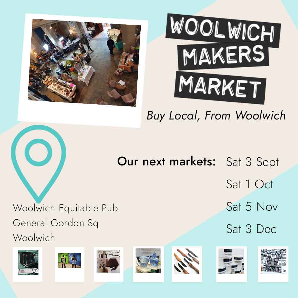 WoolwichMakers's tweet photo. Our next market is 3 September at @TheWoolwichPub if you like to support local creatives keep an eye on our socials, we will introduce creatives joining us in Sept and later in the year with the hastag "Maker Spotlight" #MakerSpotlight #WoolwichMakers https://t.co/7ndO3xVFrg