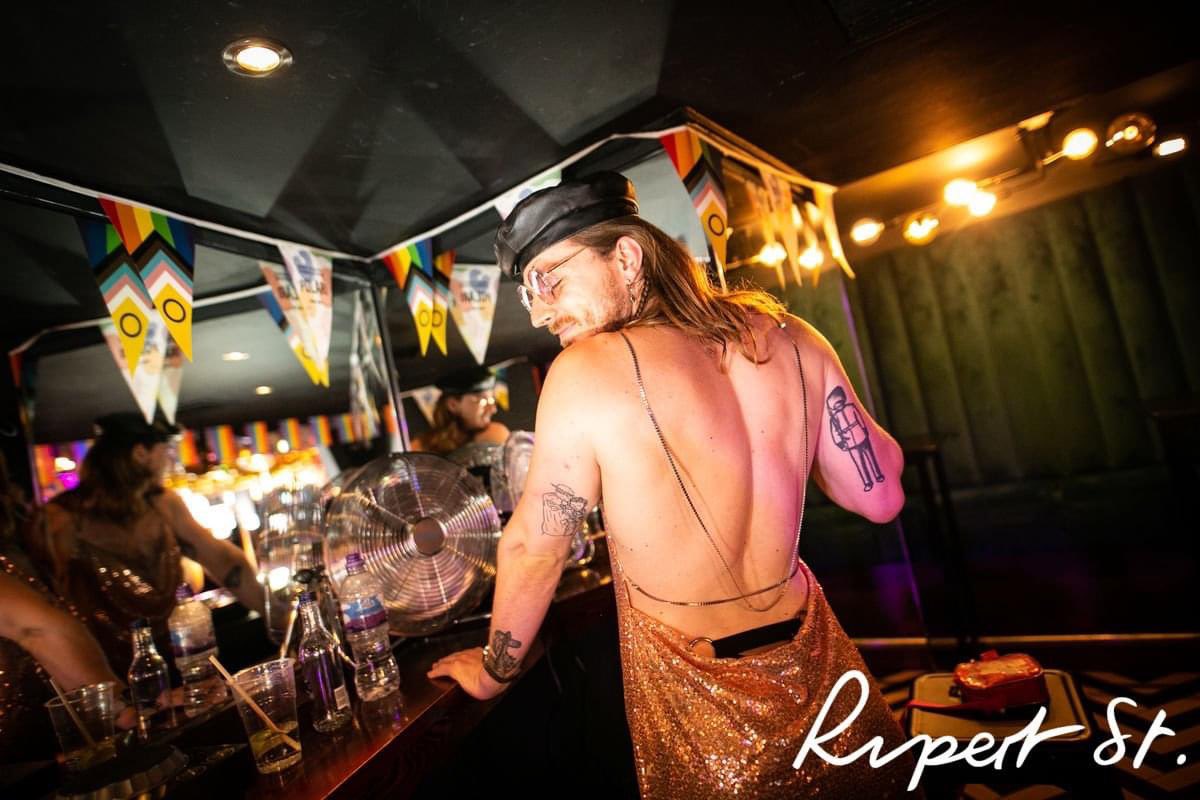 This Friday (19/08/22) <a href="/domtopics/">Dominic Baldwin</a> will be at Rupert St from 21:00-Close,  #gaybar #gay #instagay #lesbian #bisexual #trans #queer #london #clubkid #drag #ilovesoho #queernightlife #cocktails #gaylike
