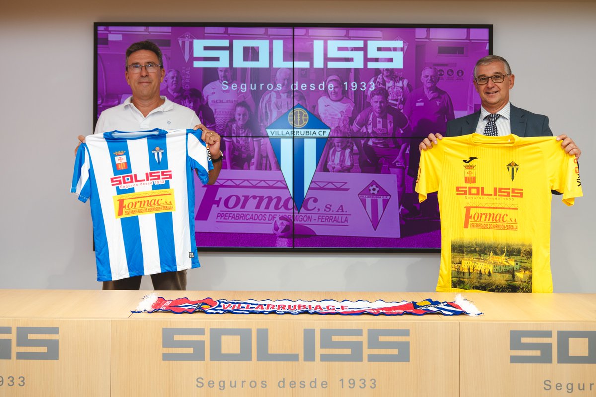 FundacionSoliss's tweet photo. Fundación Soliss renueva patrocinio con el @formacvillarrub por cuarta temporada consecutiva. 
https://t.co/wtf5GOn4IO https://t.co/cgmIljKbtC