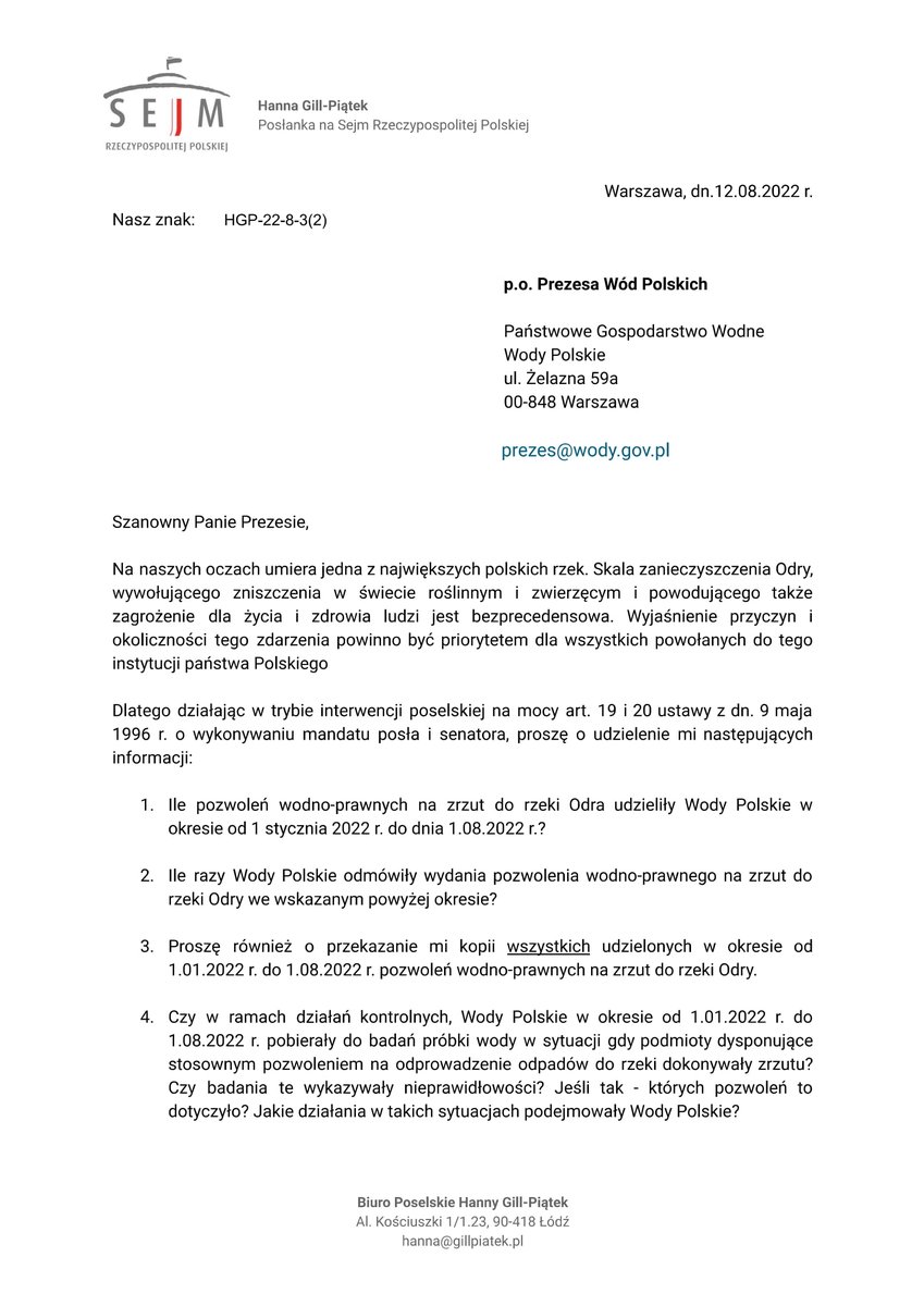 Hanna Gill-Piątek tweet media