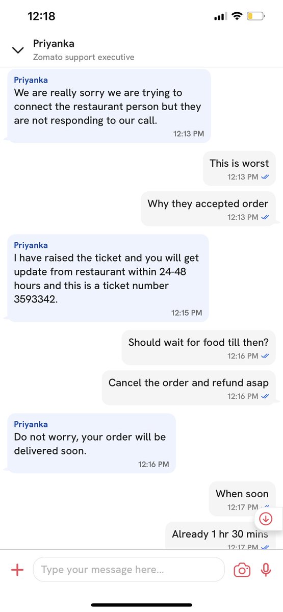 MahajanSwap89's tweet photo. @zomato you are awesome @dominos @dominos_india https://t.co/6gWFIiDRpT