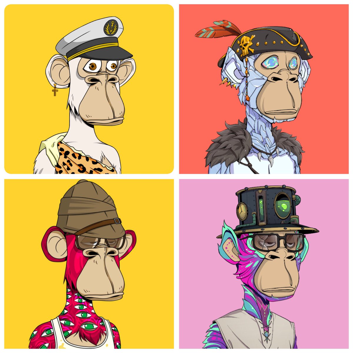 cheygurl99's tweet photo. Extreme makeover - Tribe version. Couldn’t be more happier about how these transformed! @0xApes_NFT #TRIBΞ https://t.co/lF7IeemyVR